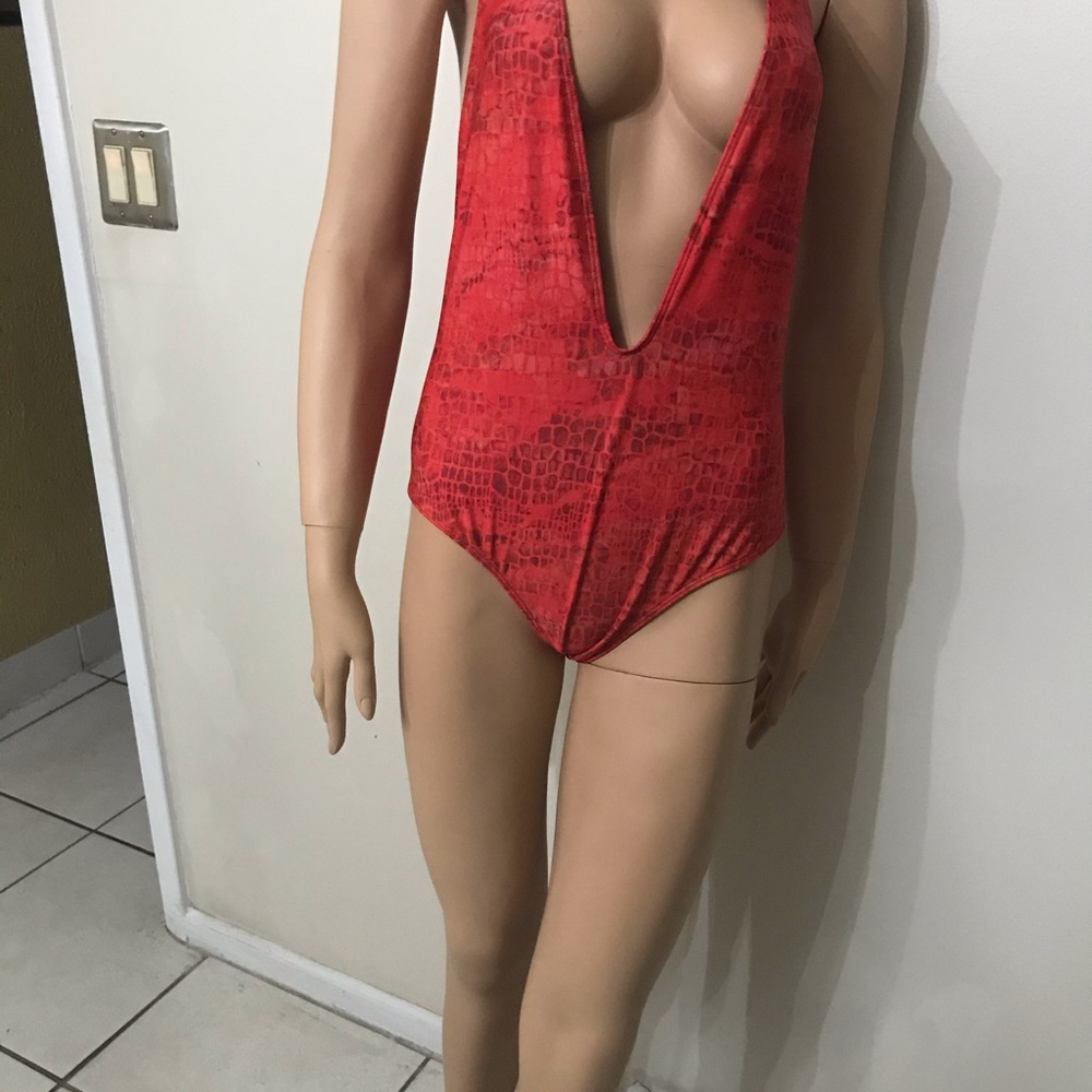 Fabulous Red Snake Skin bathing suit 🐍